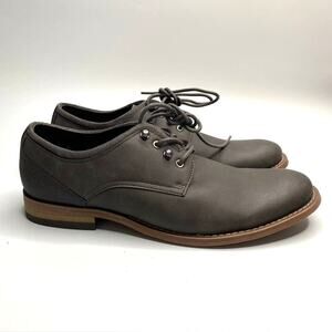 NEW Men's Stitch Fix Hawker Rye Lace Up Oxford Casual Shoes Dark Gray Size 8.5